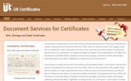 UK Certificates